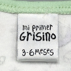 Segunda Selección - Vestido Grisino Talle 3-6 meses algodón blanco-verde gatita bruja - Baby Back Sale SAS