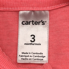 Saco Carters Talle 3 meses algodón rosa fluor - Baby Back Sale SAS