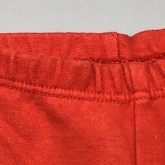 Segunda Selección - Legging Grisino Talle RN (0 meses) algodón rojo (29 cm largo)
