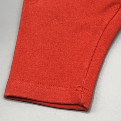 Segunda Selección - Legging Grisino Talle RN (0 meses) algodón rojo (29 cm largo) - Baby Back Sale SAS