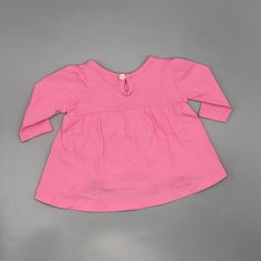 Remera Owoko Talle 1 (3 meses) algodón rosa nube brillo en internet