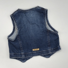 Chaleco Mimo Talle 2 años jean azul oscuro falso bolsillo delantero en internet