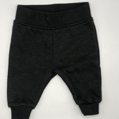 Segunda Selección - Jogging Primark Talle 0-3 meses algodón negro jasoeado (con frisa - 31 cm largo) - comprar online