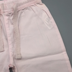 Segunda Selección - Pantalón Cheeky Talle S (3-6 meses) rosa gabardina - Largo 35cm - Baby Back Sale SAS