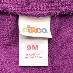 Segunda Selección - Jogging Circo Talle 9 meses algodón lila volados (sin frisa - 36 cm largo) - Baby Back Sale SAS
