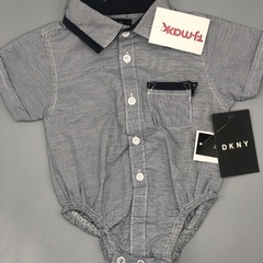 Camsia body DKNY Talle 0-3 mese sbatista rayas azyl oscuro blanco - comprar online