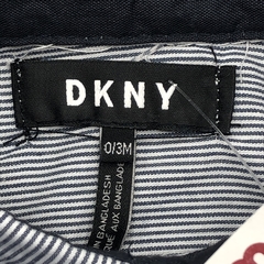 Camsia body DKNY Talle 0-3 mese sbatista rayas azyl oscuro blanco - Baby Back Sale SAS