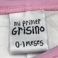 Enterito Grisino Talle 0-1 meses algodón perrita rosa verde agua - Baby Back Sale SAS