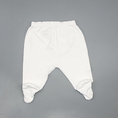 Segunda Selección - Ranita Baby Cottons Talle 0 meses algodón blanco lunares gris (25 cm largo) en internet