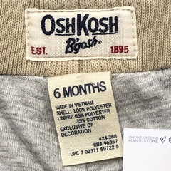 Pantalón OshKosh Talle 6 meses beige - tela rompeviento - Largo 355cm - Baby Back Sale SAS