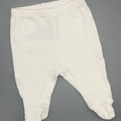 Ranita Magdalena Espósito Talle 0 meses algodón blanca puntilla pies (23 cm largo) - comprar online