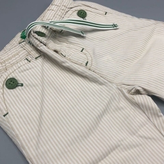 Pantalón Benetton Talle 3-6 meses gabardina rayada- largo 33cm en internet