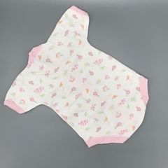 Body Gamisé Talle 4 (9-12 meses) blanco y rosa estampas globos avioncitos en internet
