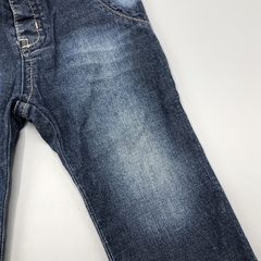 Imagen de Segunda Selección - Jeans Minimimo Talle XL (12-18 meses) azul oscuro abotonado localizado (40 cm largo)