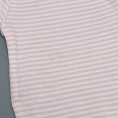 Imagen de Segunda Selección - Body Carters Talle NB (0 meses) algodón rayas blanco rosa