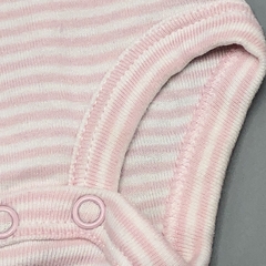 Segunda Selección - Body Carters Talle NB (0 meses) algodón rayas blanco rosa - comprar online