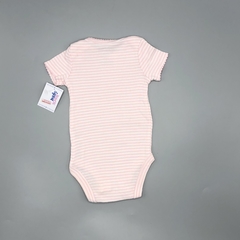 Segunda Selección - Body Carters Talle NB (0 meses) algodón rayas blanco rosa en internet