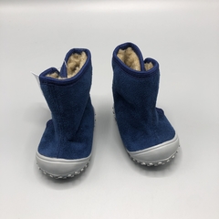 Botas Diuff Talle 16 AR (10cm suela) azul gamuzas