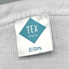 Segunda Selección - Body TEX Talle 6-9 meses algodón blanco SUMMER TIME - Baby Back Sale SAS