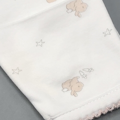 Segunda Selección - Legging Baby Cottons Talle NB (0 meses) blanco - conejito - Largo 33cm - Baby Back Sale SAS