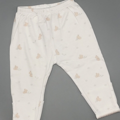 Segunda Selección - Legging Baby Cottons Talle NB (0 meses) blanco - conejito - Largo 33cm - comprar online