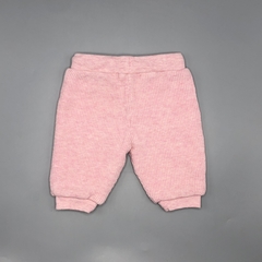 Jogging Baby Cottons Talle 3 meses algodón waffle rosa interior algodón copos nieve (28 cm largo) en internet