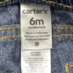 Jegging Carters Talle 6 meses azul oscuro recto (36 cm largo) - Baby Back Sale SAS