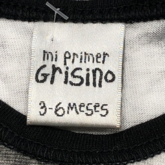 Remera Grisino Talle 3-6 meses algodón batik rayo - Baby Back Sale SAS