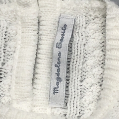 Sweater Magdalena Espósito Talle 0 meses hilo blanco trenzado - Baby Back Sale SAS