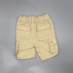 Bermuda Gymboree Talle 6-12 meses gabardina beige bolsillos laterales en internet