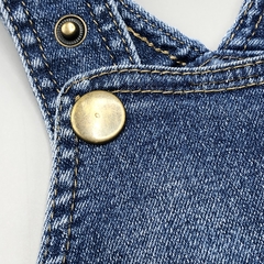 Segunda Selección - Jumper pantalón Cheeky Talle S (3-6 meses) jean azul abotonado - tienda online
