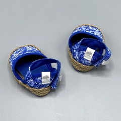 Sandalias NUEVAS Baby Cottons Talle 14 AR floreadas azules en internet