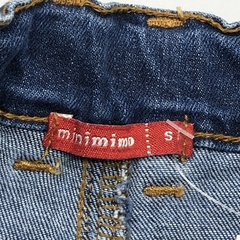 Segunda Selección - Jeans Minimimo Talle XL (12-18 meses) azul oscuro abotonado localizado (40 cm largo) - Baby Back Sale SAS