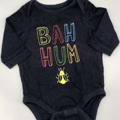 Body Baby GAP Talle 0-3 meses algodón azul oscuro BAH-HUM - comprar online