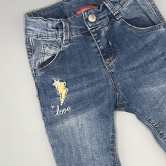 Segunda Selección - Jeans Minimimo Talle L (9-12 meses) rayo - más love - Largo 42cm - comprar online