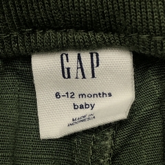 Pantalón Baby GAP Talle 6-12 meses lino verde militar (35 cm largo) - Baby Back Sale SAS