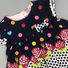 Enterito Gymboree Talle 6 meses azul - rosas - lunares de colores - comprar online