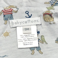 Segunda Selección - Campera Baby Cottons Talle 9 meses azul pirata - Baby Back Sale SAS