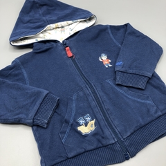 Segunda Selección - Campera Baby Cottons Talle 9 meses azul pirata - tienda online