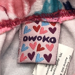 Ranita Owoko Talle 0 (0 meses) plush blanco corazones rosa verde fucsia (31 cm largo) - Baby Back Sale SAS