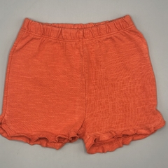 Short Cheeky Talle L (9-12 meses) algodón rojo ladrillo volados - comprar online