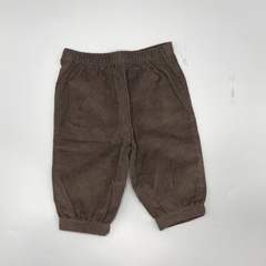 Pantalón Disney Talle 0-3 meses corderoy marrón - Largo 31cm en internet