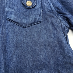 Segunda Selección - Camisa Broer Talle 12-18 meses fibrana fina simil jean azul - Baby Back Sale SAS
