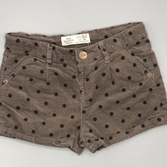 Short Zara Talle 12-18 meses corderoy marrón lunares - comprar online