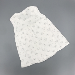 Vestido body George Talle 6 meses algodón blanco ositos estrellitas - Baby Back Sale SAS