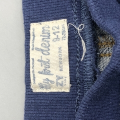 Segunda Selección - Jegging Talle 9-12 meses azul cintura algodón (44 cm largo) en internet