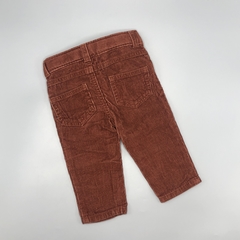 Pantalón Carters Talle 6 meses corderoy marrón (cintura ajustable - 38 cm largo) en internet
