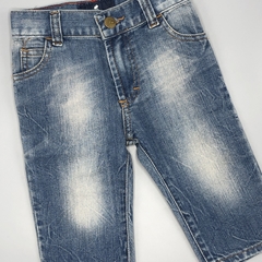 Jeans Baby Cottons Talle 12 meses rectos - cintura ajustable - Largo 38cm - comprar online
