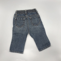 Jeans Old Navy Talle 6-12 meses azul desgastado costura beige (38 cm largo) en internet