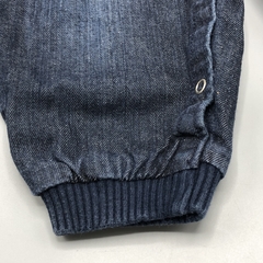Segunda Selección - Jumper pantalón Baby Cottons Talle 6 meses jeana zul oscuro interior cuadrillé - Baby Back Sale SAS